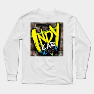 The Indycar Scoop Yellow Submarine Logo Long Sleeve T-Shirt